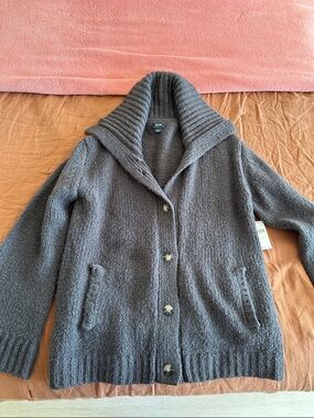 Anthropologie Maeve Chunky Shawl Collar Cardigan